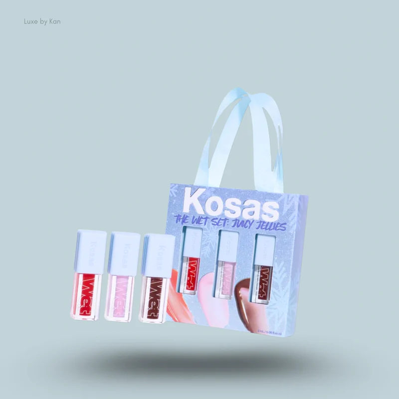 KOSAS Holiday 2024 Wet Lip Jellies Trio
