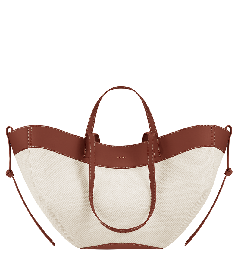 Polene Cyme Cognac Canvas