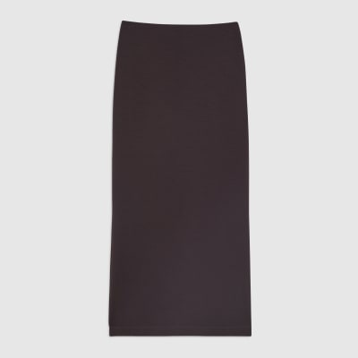 Petite Brown Premium Maxi Skirt
