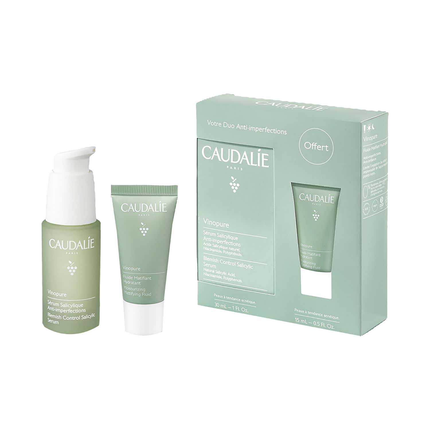 Caudalie Vinopure Duo Set (2Pcs) - Caudalie