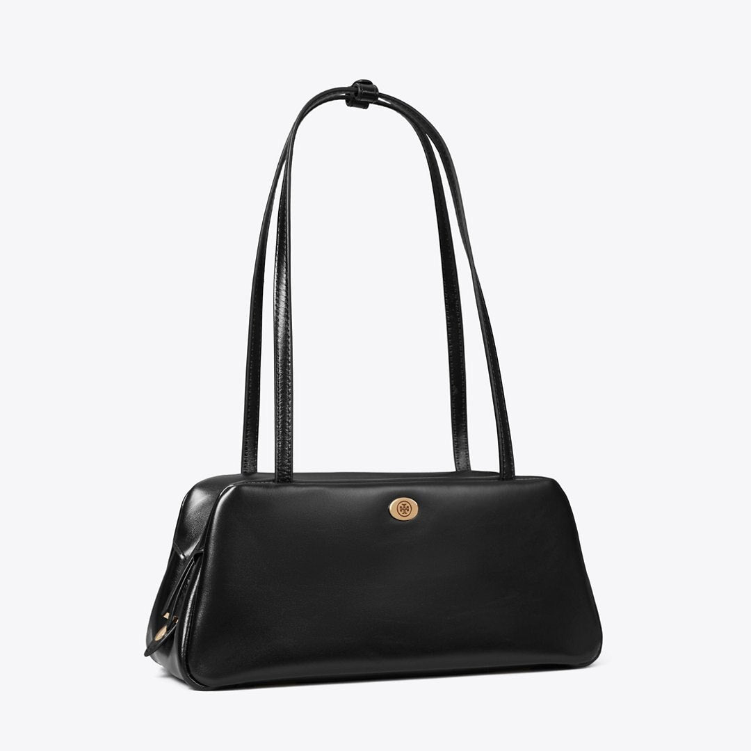 Tory Burch Robinson Satchel Black