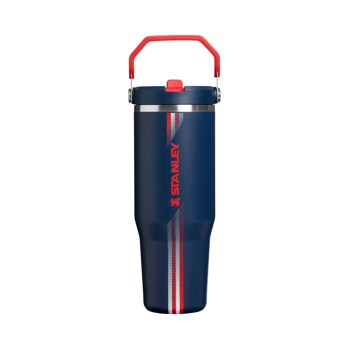 Stanley Country Collection Iceflow Tumbler Team Navy Red 30 OZ