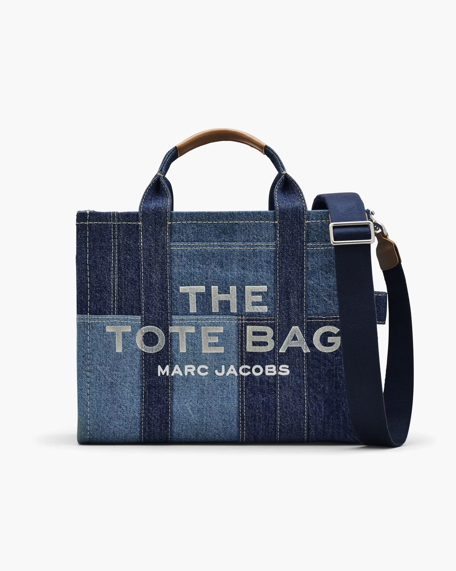 Marc Jacobs The Denim Medium Tote Bag Blue Denim