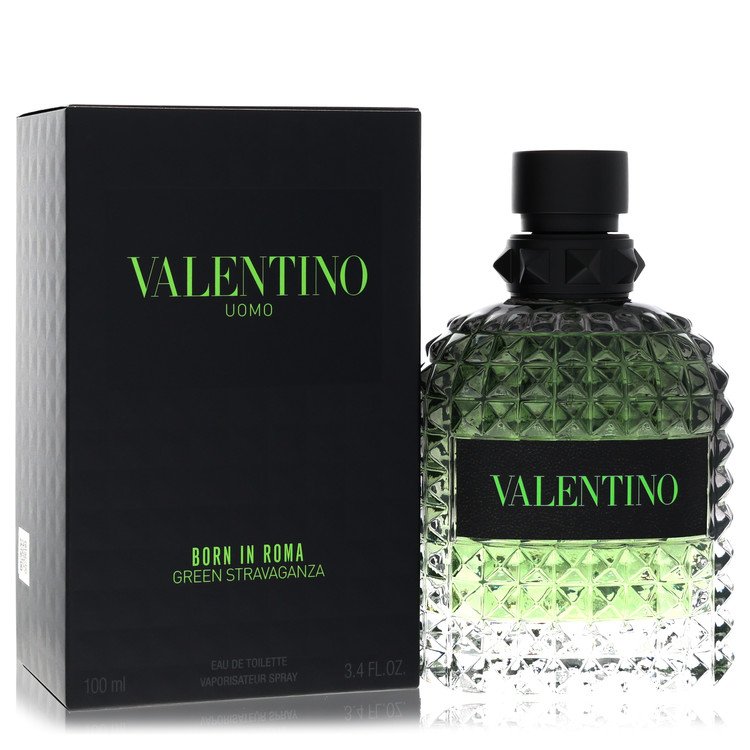 Valentino Uomo Born In Roma Green Stravaganza Cologne By Valentino Eau De Toilette Spray