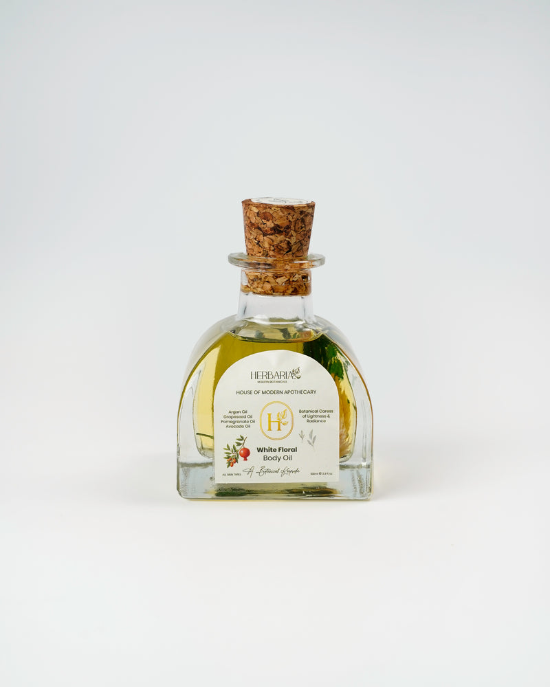 Herbaria - Modern Botanicals White Floral Body Oil 100 ml