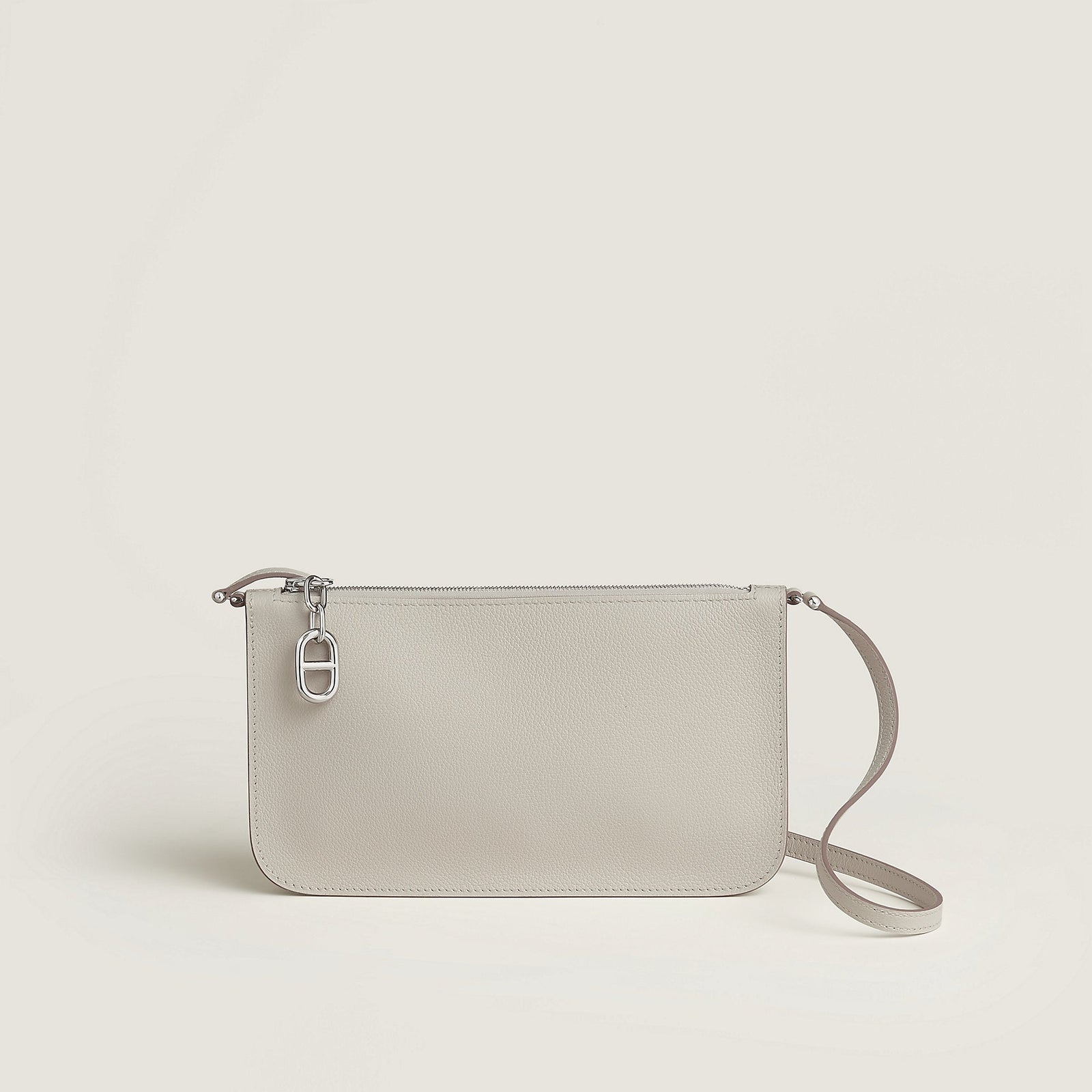 Hermes Zipengo Chaine D'Ancre To Go Pouch Biscuit